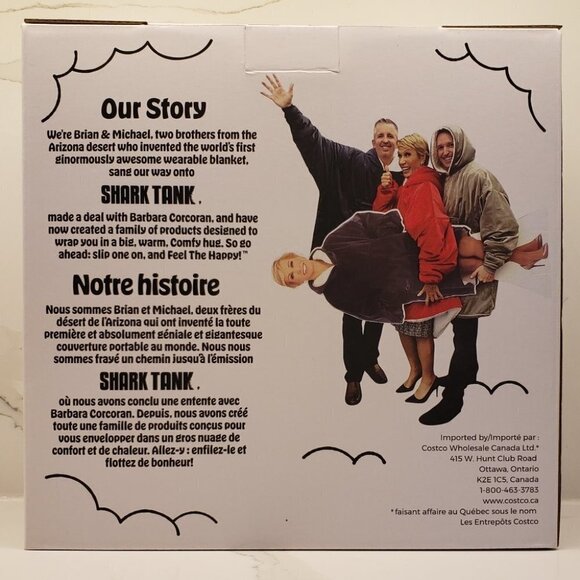 NEW IN BOX - THE COMFY  Original | Oversized Microfiber & Sherpa UNISEX - Picture 3 of 7